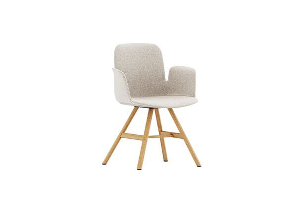 Тканевый стул FREZZA цветок лотоса Upholstered ARCH-00095105