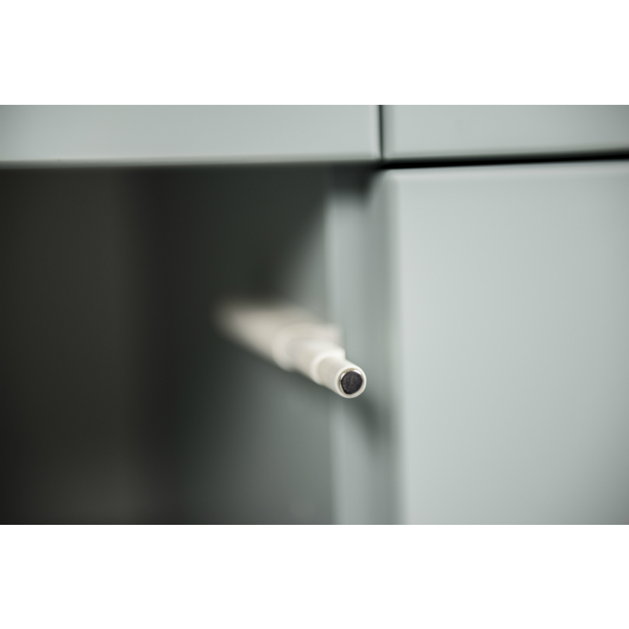 Тумба под ТВ Tenzo Dot, 60х162х43 см, дуб, зеленая 1664676 - Вид №7