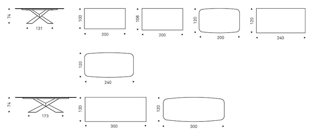 Керамический бочонок стол Cattelan italia Tyron ARCH-00002703 - Вид №10