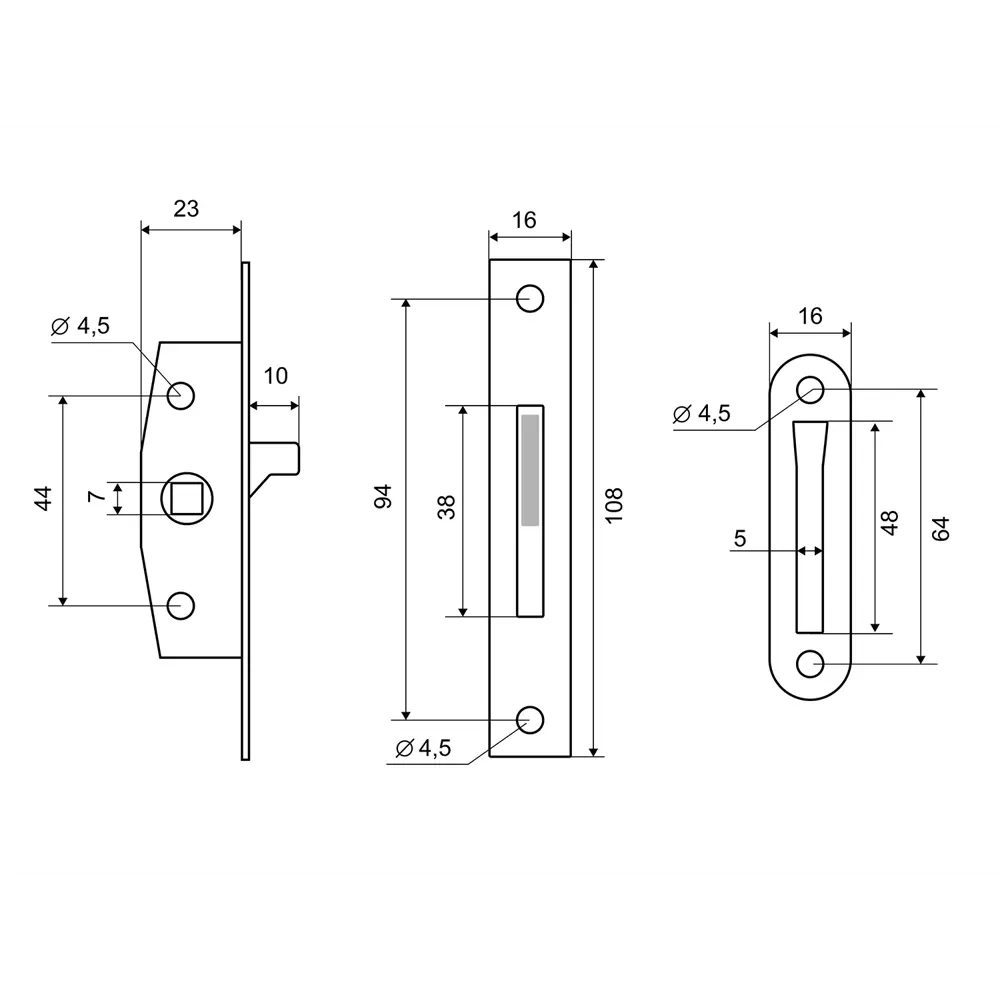 Оконный механизм Palladium с хромированным покрытием для деревянных створок 10224139 STLM-0893730 - Вид №3