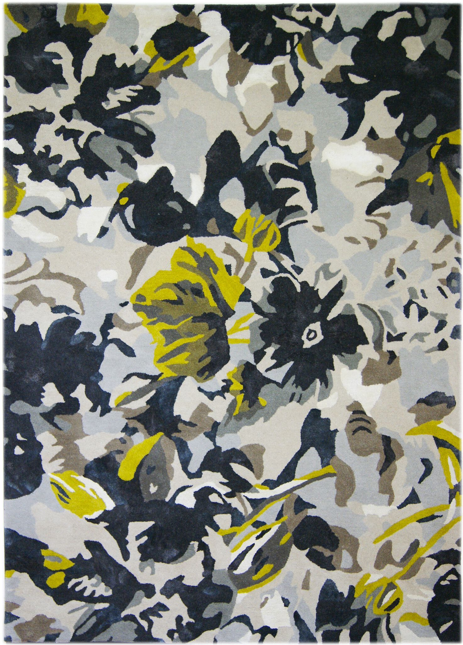 Прямоугольный цветочный ковер с длинным ворсом Ademi Exclusive ARCH-00028486 - Вид №10