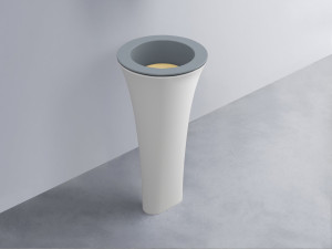 AMLA45-BR+AMPILT-CN+AMCOLT-BL Раковина Amedeo Tondo отдельностоящая cielo Enjoy + Amedeo