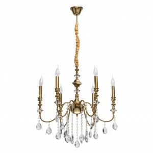 Подвесная люстра MW-Light Консуэлло 614012506 MW-LIGHT ДИЗАЙНЕРСКИЕ, КОНСУЭЛЛО 285794 Бронза