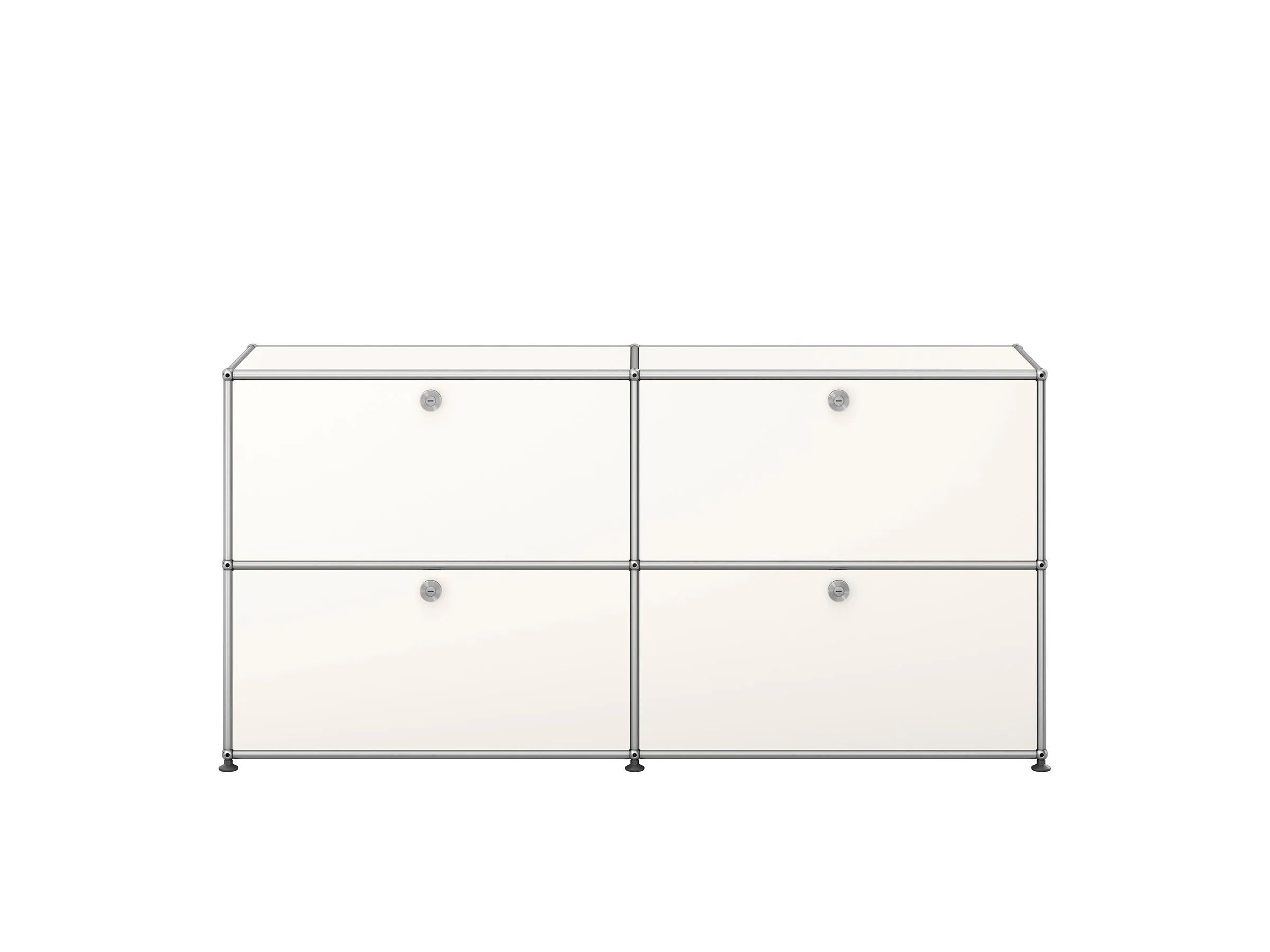 Секционный шкаф из стали с откидной створкой USM USM HALLER ARCH-00094322 - Вид №2