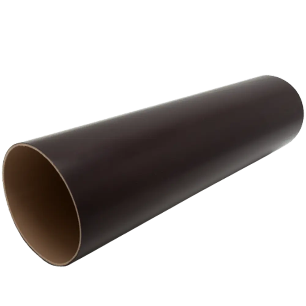 Труба водосточная Ø80 3 м коричневый FINEBER STLM-2191595