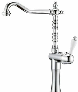 Rubinetteria Giulini Смеситель для раковины, однорычажный, с поворотным изливом Pragamix - pragamix crystal F7527ah