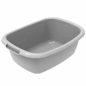 Таз хозяйственный Martika Водолей овальный 24 л серый 89416396