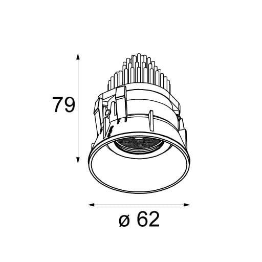 Утопленный светодиодный прожектор Modular Lighting Instruments TETRIX ARCH-00070432 - Вид №133