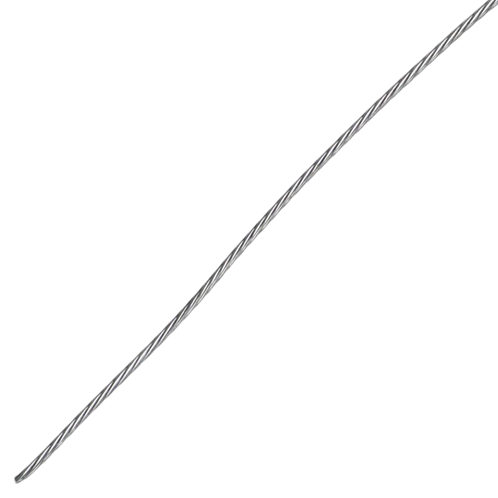 Стальной трос Tech-Krep оцинкованный 1×50 м для надежного крепления 89391066 STLM-1575791