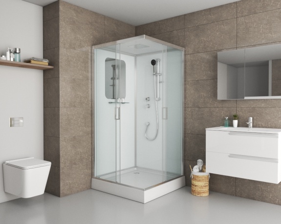 Душевая кабина NG-6001-Q (900х900х2100) Santreyd NG-6001-01Q - Вид №1