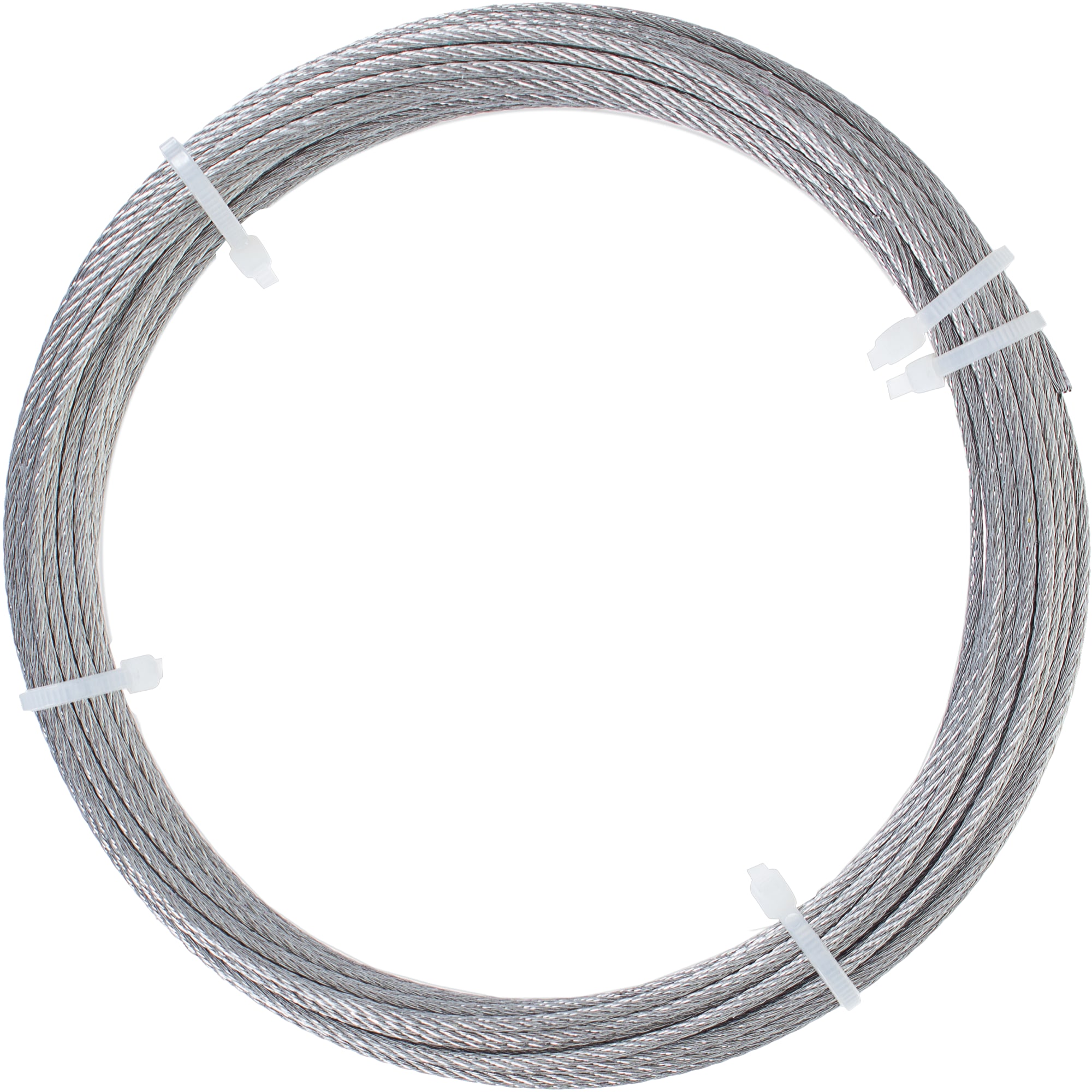 15956021 Трос стальной DIN 3055 2 мм 10 м, цвет цинк Santreyd  - Вид №2