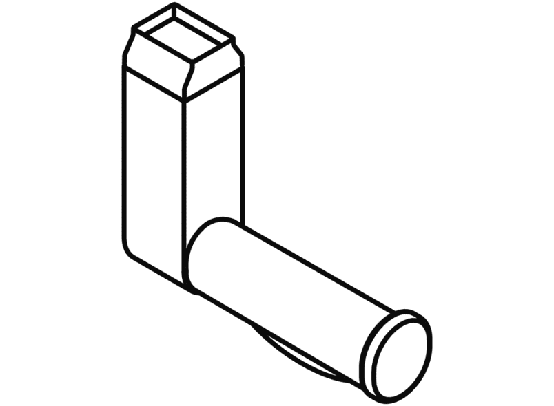 950.50.01150 Держатель рулона туалетной бумаги в комплекте HEWI Stützen  - Вид №2