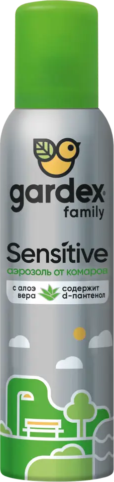 Santreyd Gardex Family Sensitive - Аэрозоль от комаров 150 мл 87812851