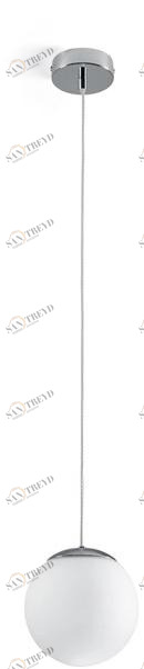 Miloox Подвесной светильник из опалового стекла Jugen cromo 1744.83 - 1744.84 - 1744.85