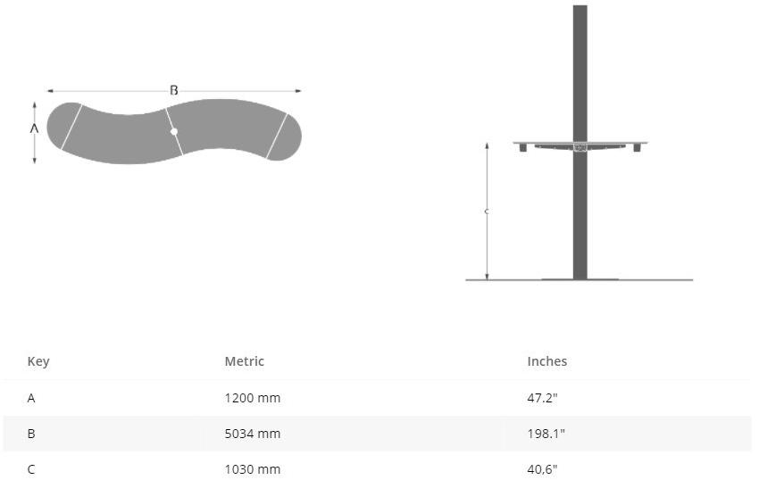 Green Furniture Concept Высокий модульный стол для совещаний Leaf lamp series sun-id-1461254 - Вид №4