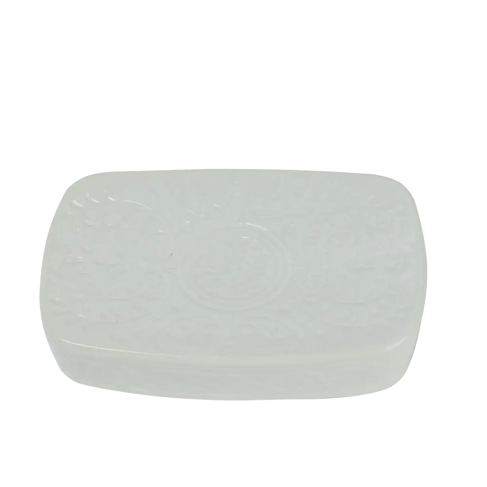 Мыльница Swensa Ajur керамика цвет белый STLM-2074371 - Вид №2