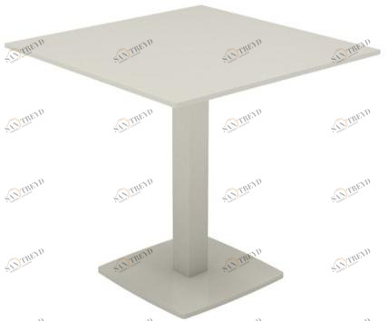 Andreu World Квадратный стальной стол Colors Bm4550