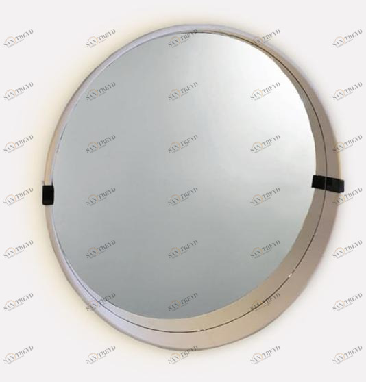 MORADA Кожаное зеркало с настенной рамой Rondo Rondo mir