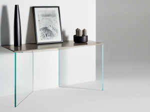 Прямоугольная консоль Ecotone™ и стекло