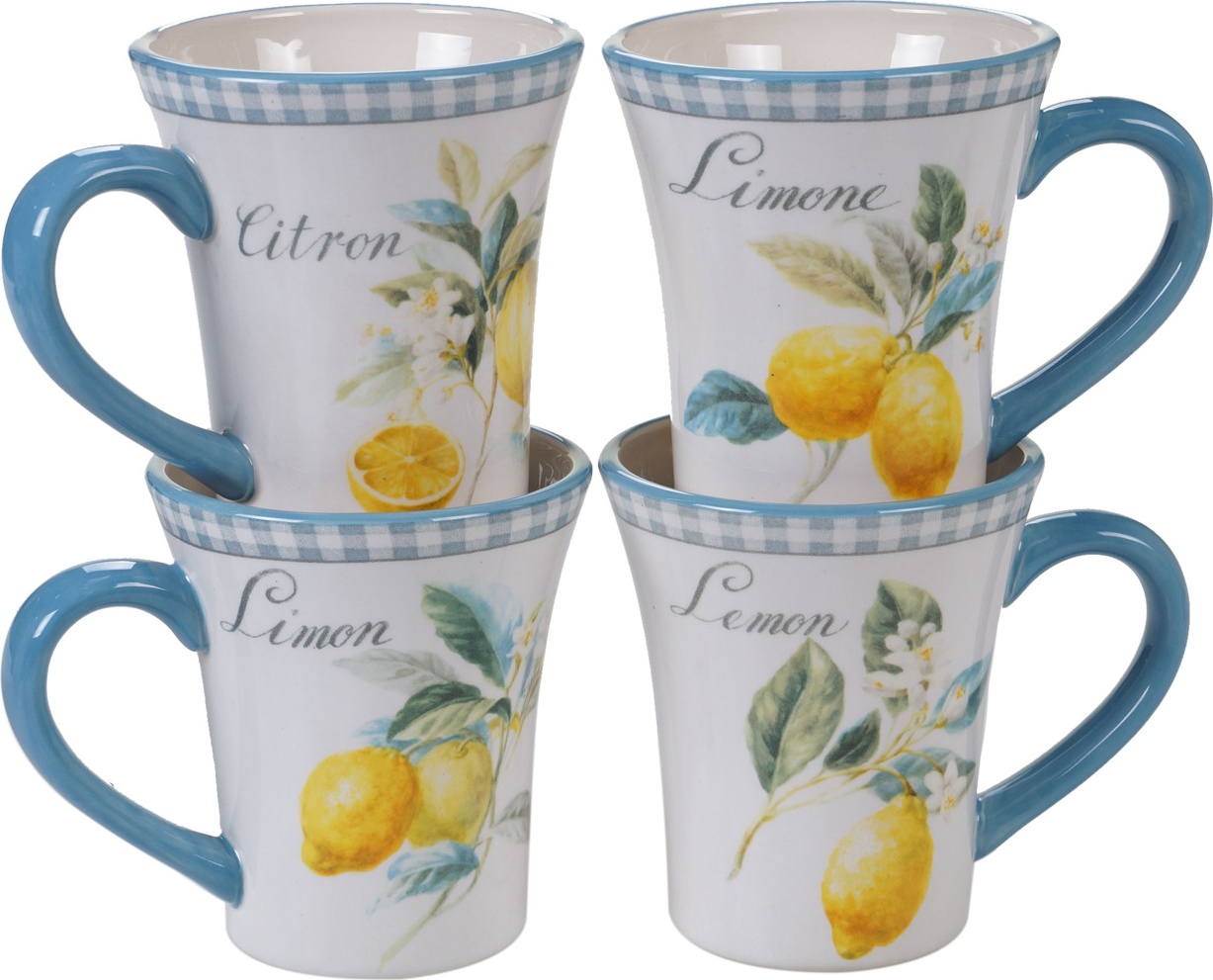 10652479 Certified International Кружка Certified Int. Лимоны 410мл, керамика (в ассортименте) Керамика 
