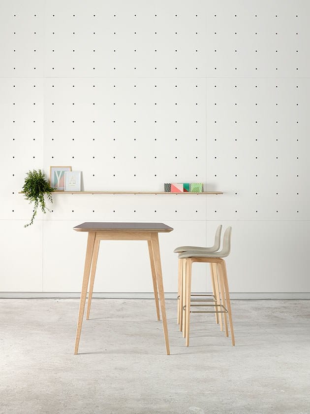 Высокий прямоугольный стол из бука ONDARRETA Боб ARCH-00030111 - Вид №5