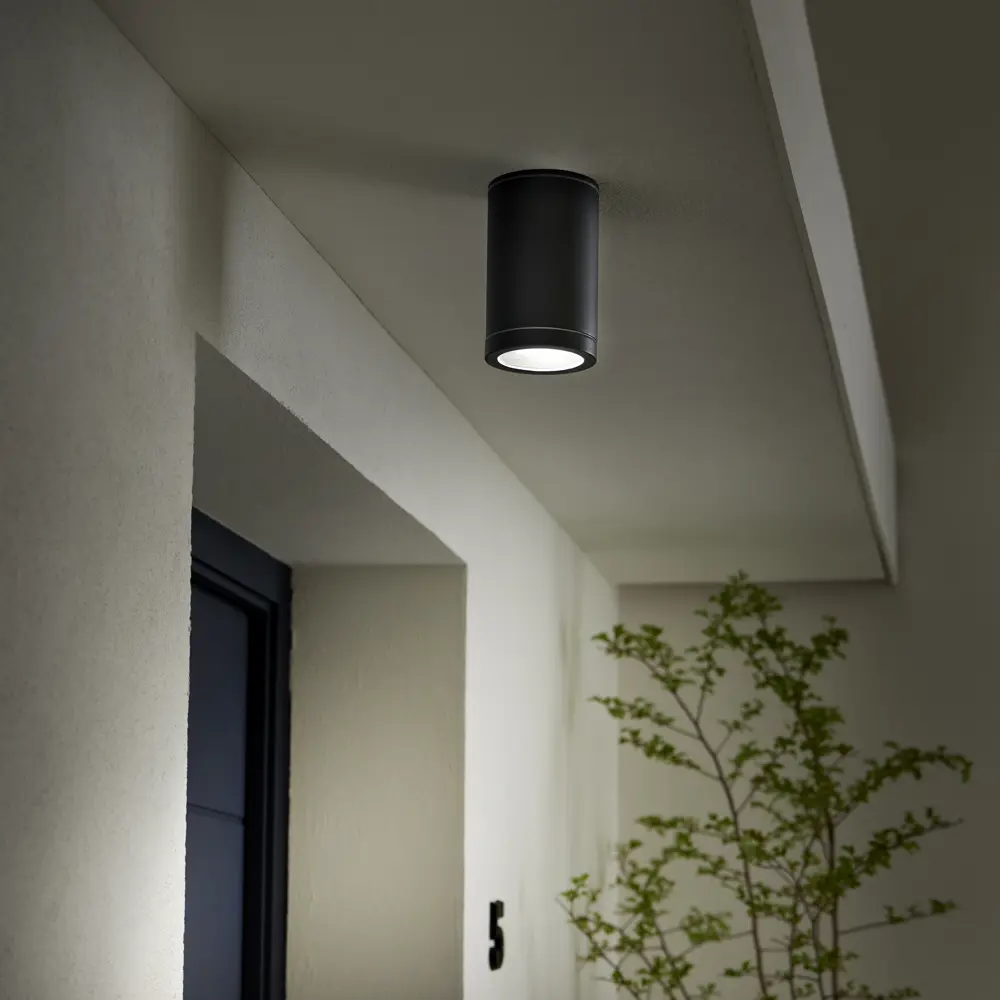 INSPIRE Olaria - Накладной светильник серый для помещений и улицы 84692990 STLM-0930563