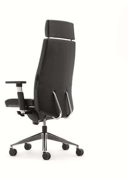 Ares Line Поворотное кожаное кресло для руководителей с подголовником Trendy family sun-id-1483799 - Вид №1