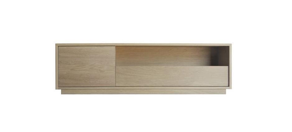 008738 Тумба под ТВ с 1 дверцей Expormim Basic - Вид №1