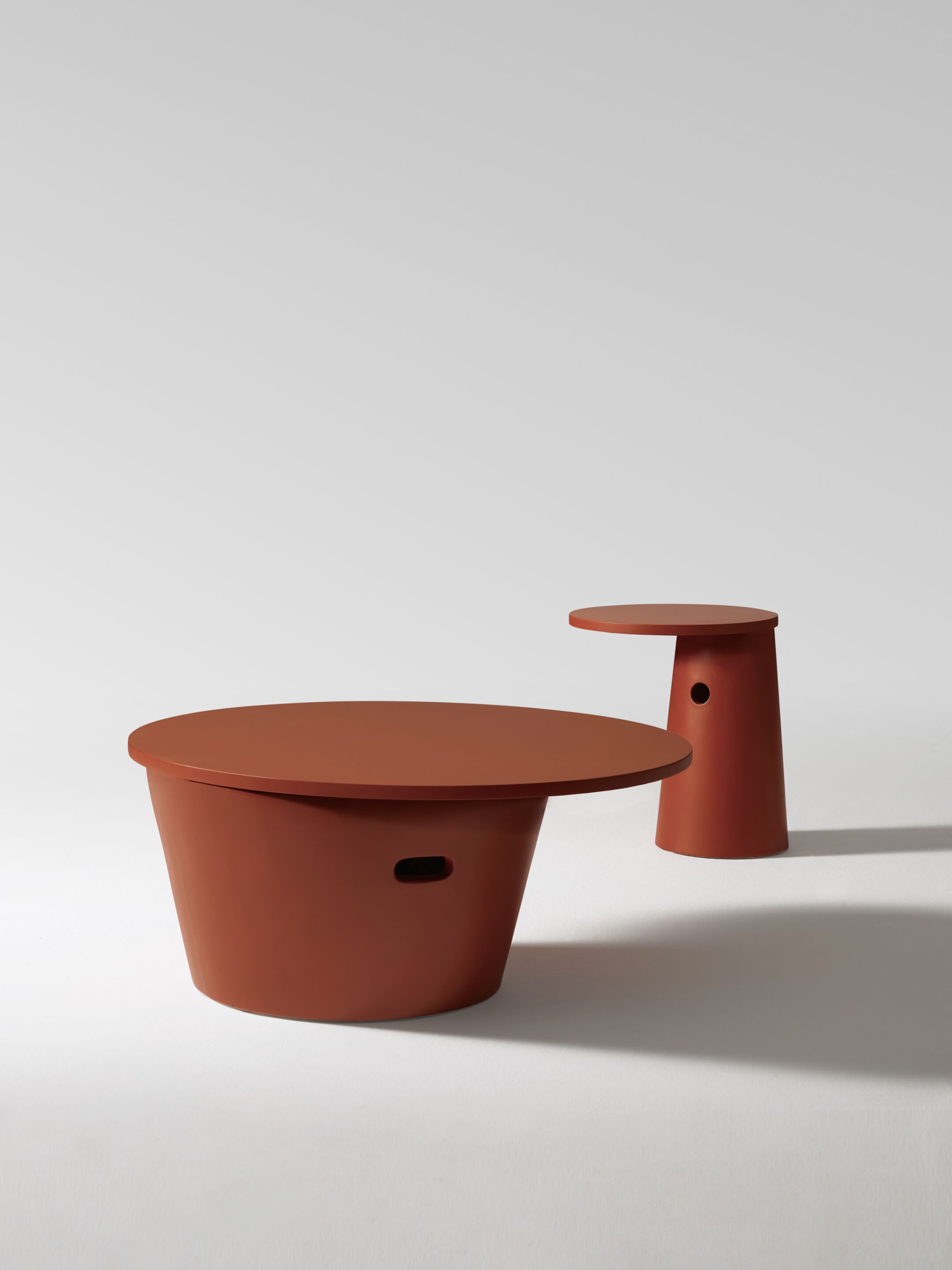 Круглый низкий садовый столик Atmosphera Тотем ARCH-00010430 - Вид №4