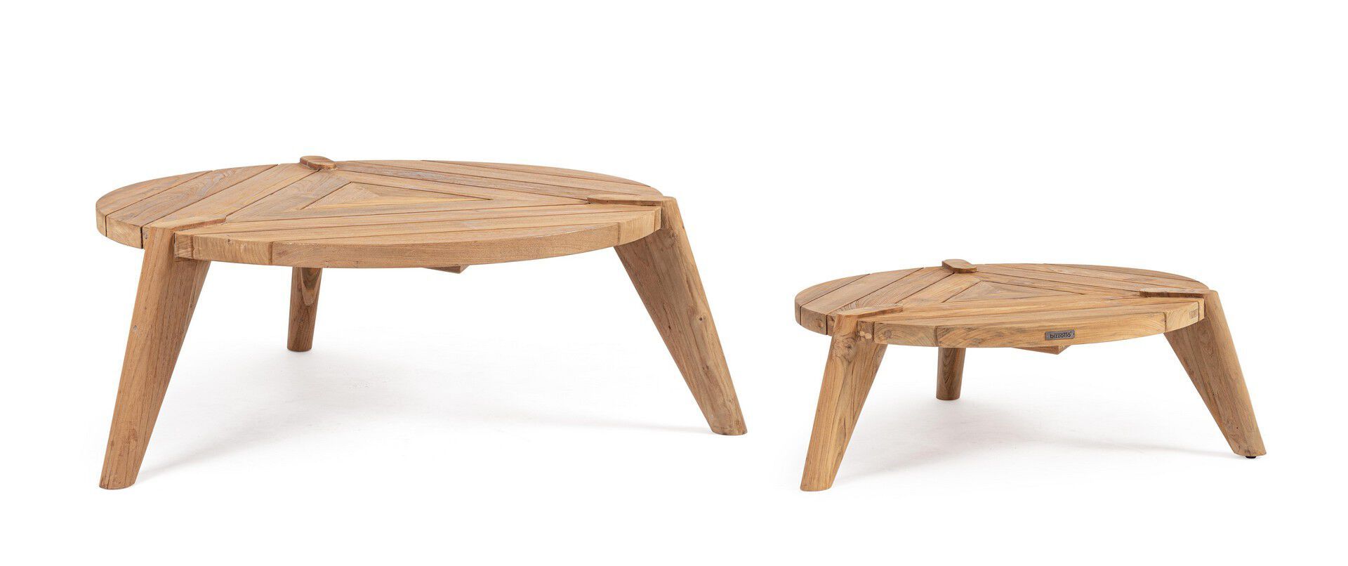 Набор из двух столов для сада из тикового дерева BIZZOTTO CAMDEN ARCH-00134045 - Вид №1