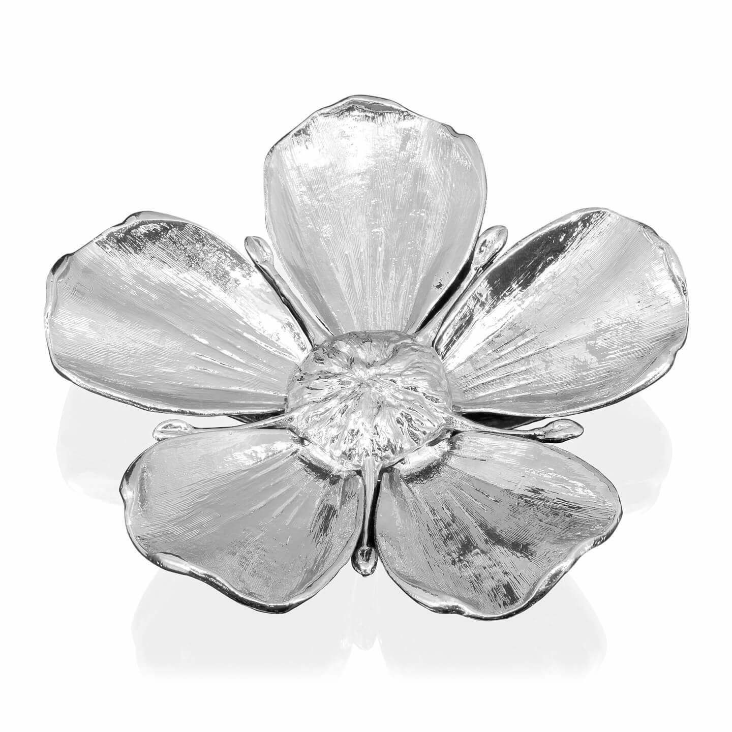 200645,02 ABHIKA ПОДДОН ДЛЯ ЗОЛЫ SILVER 200645.02