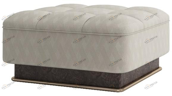 Reiggi Прямоугольный пуф из ткани  Ra306 