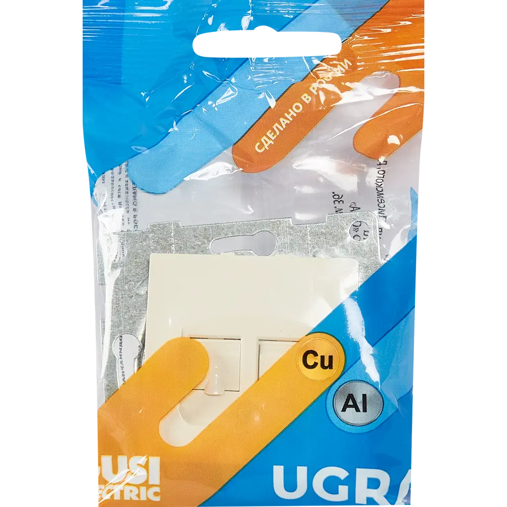 Телефонная розетка GUSI Electric Ugra RJ12 для скрытого монтажа 83864416 STLM-0045200 - Вид №5