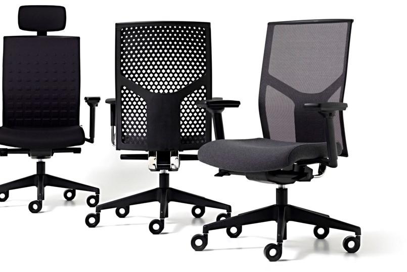 Diemme Сетчатое офисное кресло с 5 спицами и подлокотниками Fit sun-id-1497313 - Вид №3