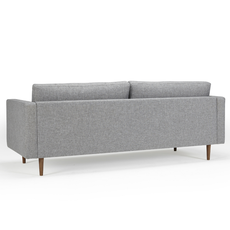 Диван трехместный Otto, дуб/орех, серый Kragelund 37403248249 - Вид №5