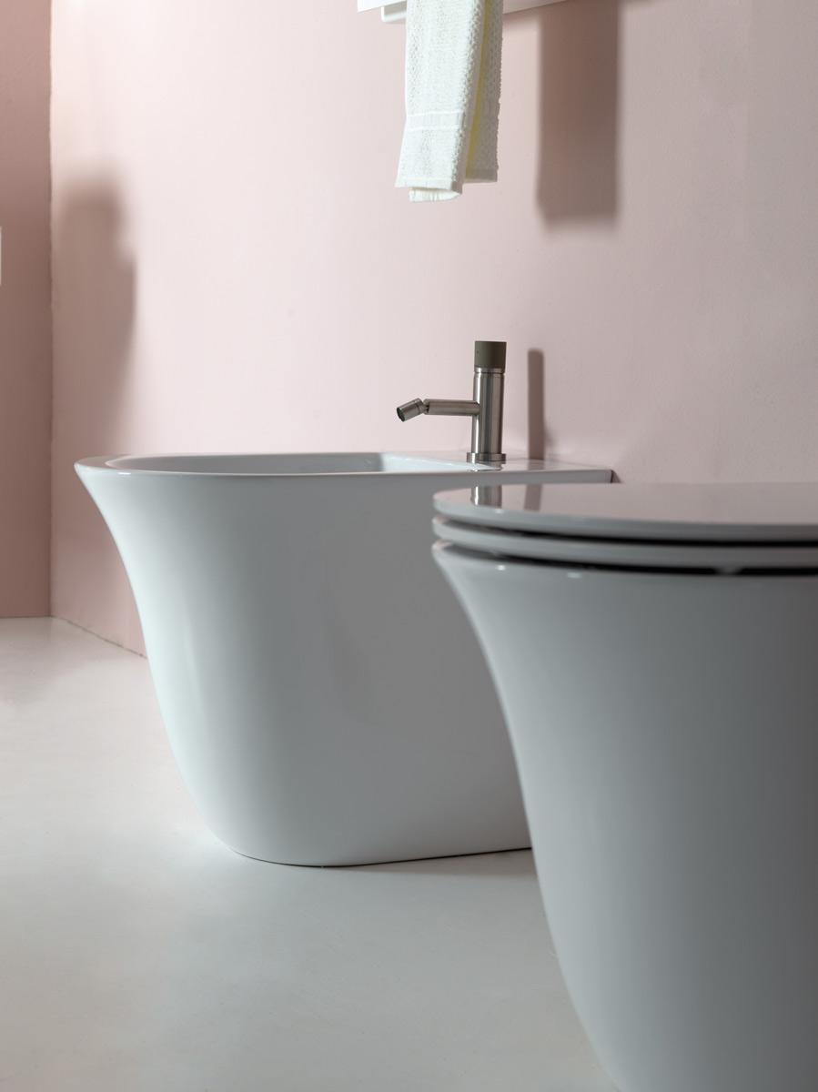 FLWC011 Напольный унитаз приставной GSG CERAMIC Flut - Вид №3