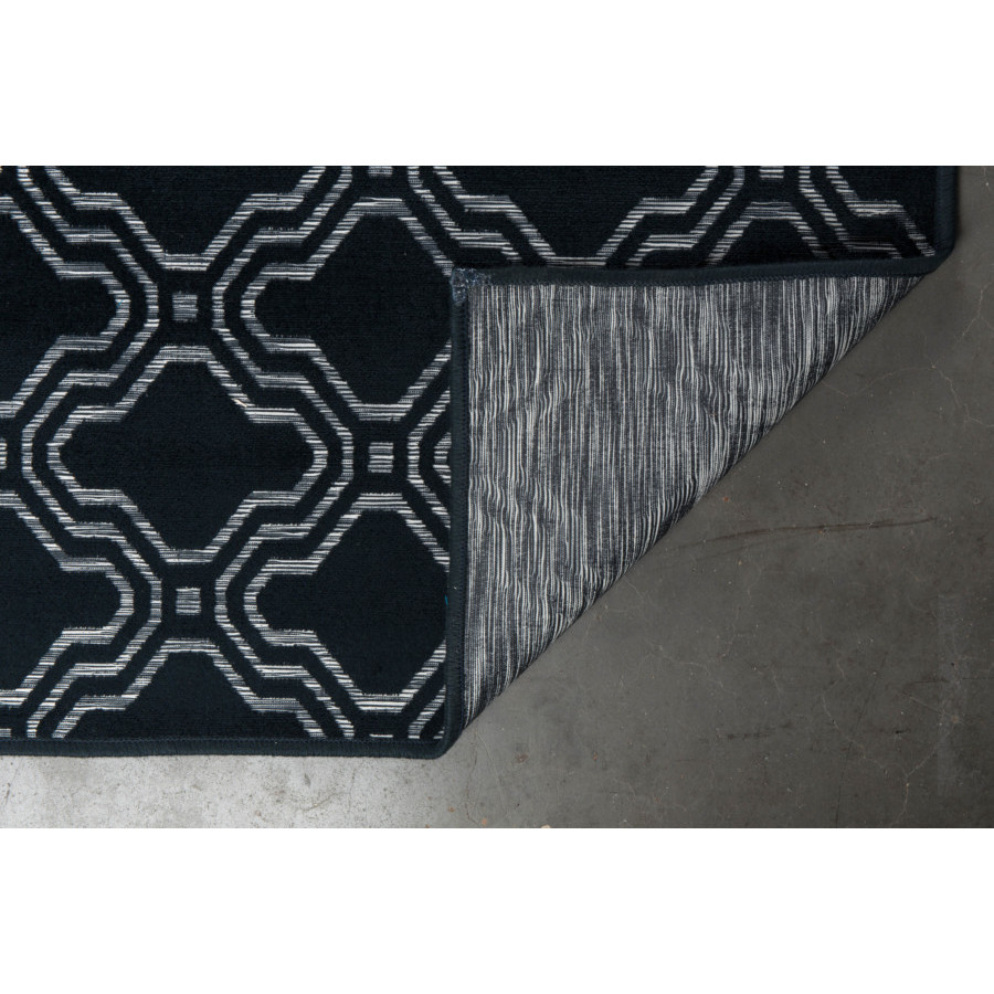 Ковер Feike 160x230 темно-синий White Label Living 6000177 - Вид №5