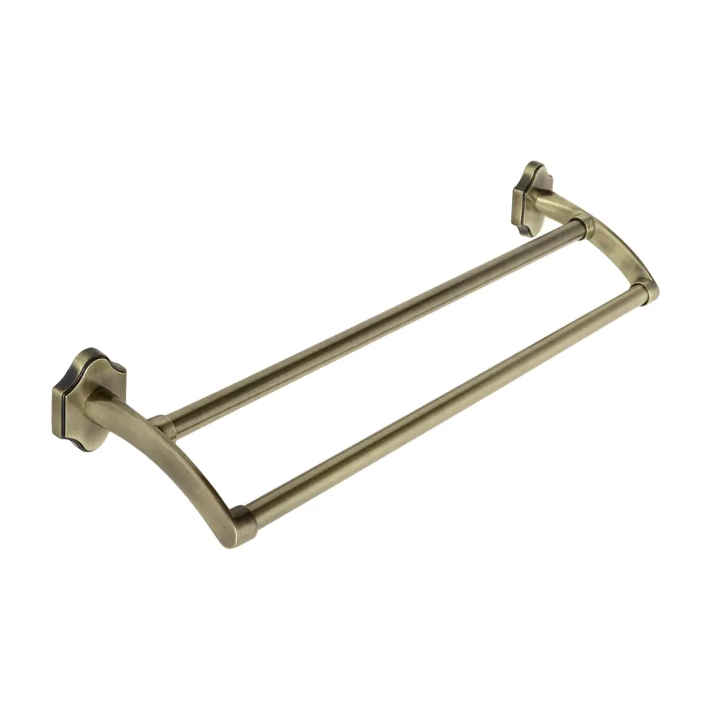 Держатель для полотенец Wess Sacramento двойной цвет латунь STLM-2139181