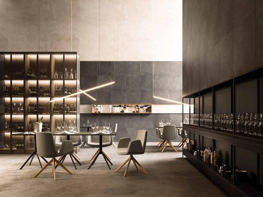 Ares Line Квадратный стальной стол Liner sun-id-1483588 - Вид №3