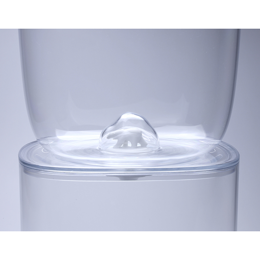 QL10332-CL-WH Контейнер для хранения polar bear ocean 3,5 л Qualy  - Вид №7