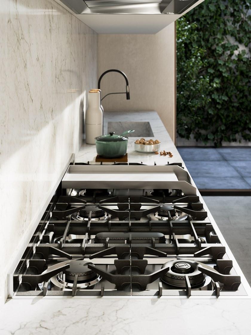 Ilve Отдельностоящая стальная кухня Professional plus P15w Santreyd  - Вид №6