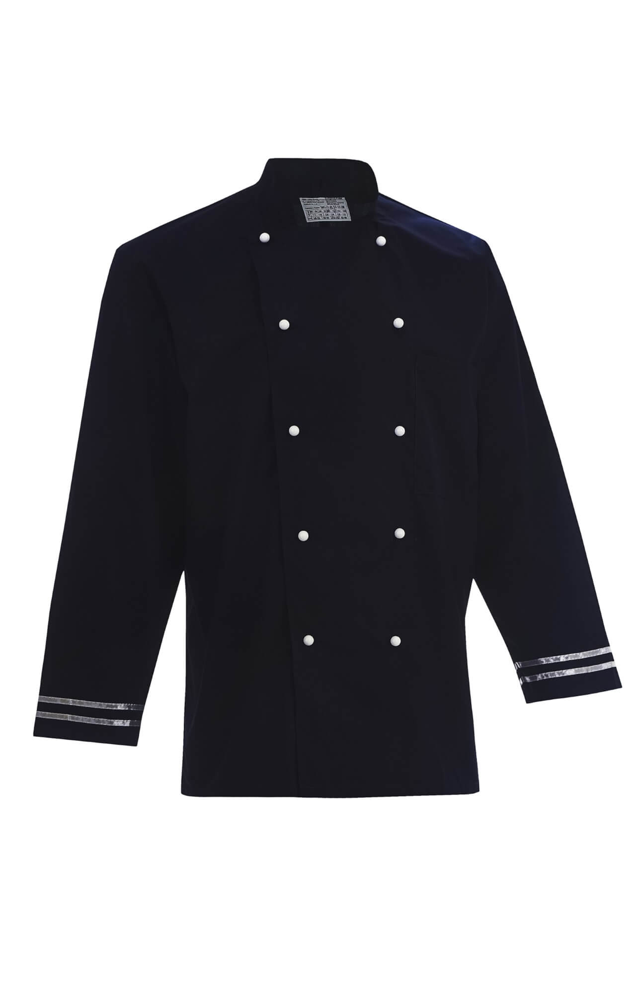 64695 Куртка поварская "Люкс-Лайт" темно-синяя  Повар  размер 40-42/158-164 Спецодежда  - Вид №2