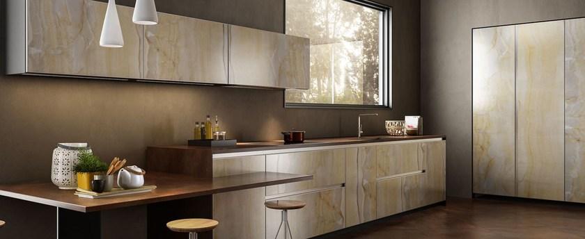 FMG Настенная / напольная плитка с эффектом мрамора Maxfine onici sun-id-1470898 - Вид №2