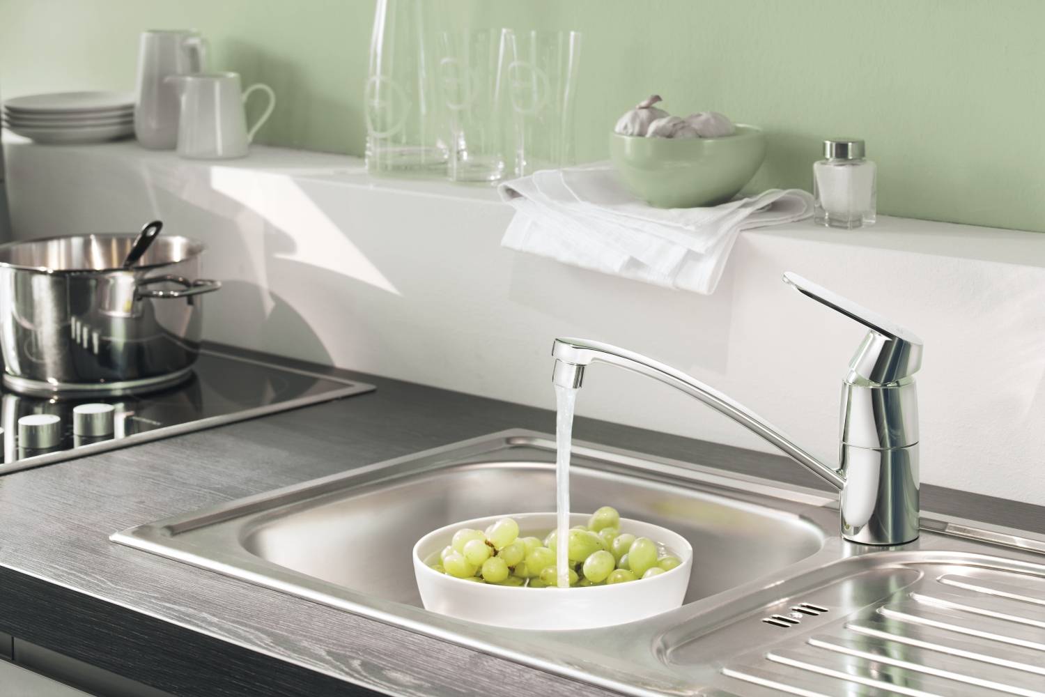 Смеситель для кухни GROHE Eurosmart Cosmopolitan, хром (31161000) - Вид №1