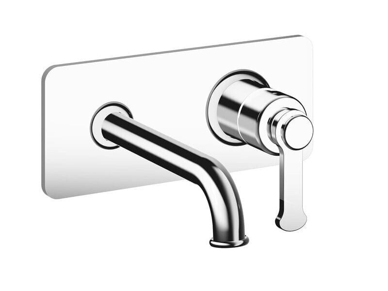 Однорычажный настенный смеситель для раковины со сливом CRISTINA Rubinetterie Маяк ARCH-00026933 - Вид №1