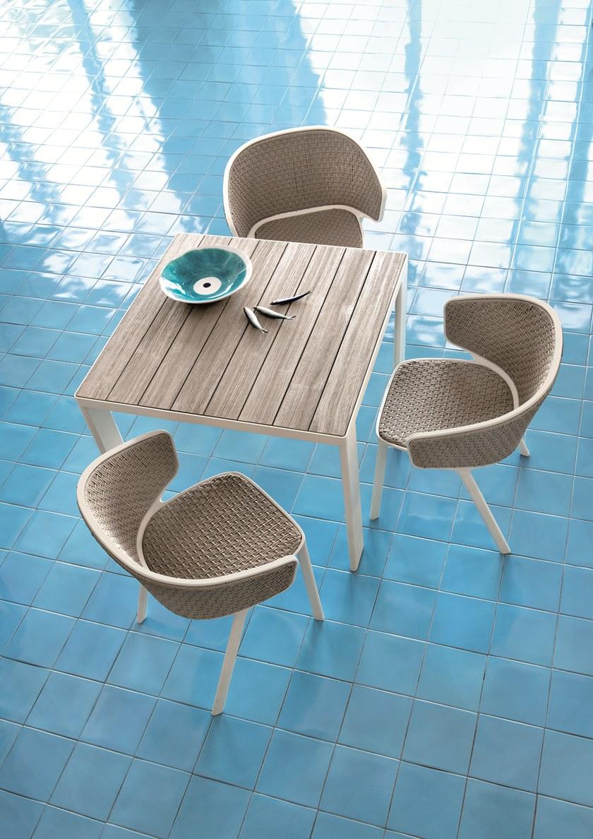 Ethimo Штабелируемый садовый стул Pluvia Pvpdimnw0 - Вид №6