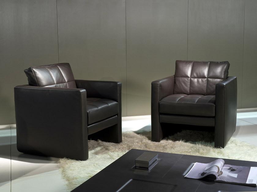 i 4 Mariani Кожаное кресло с подлокотниками Quebec sun-id-1377648 - Вид №2