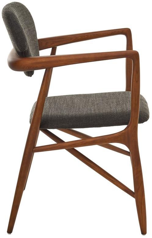 Pols Potten Стул из ясеня с огнестойкой обивкой sun-id-1463579 - Вид №1