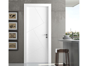 Лакированная распашная дверь