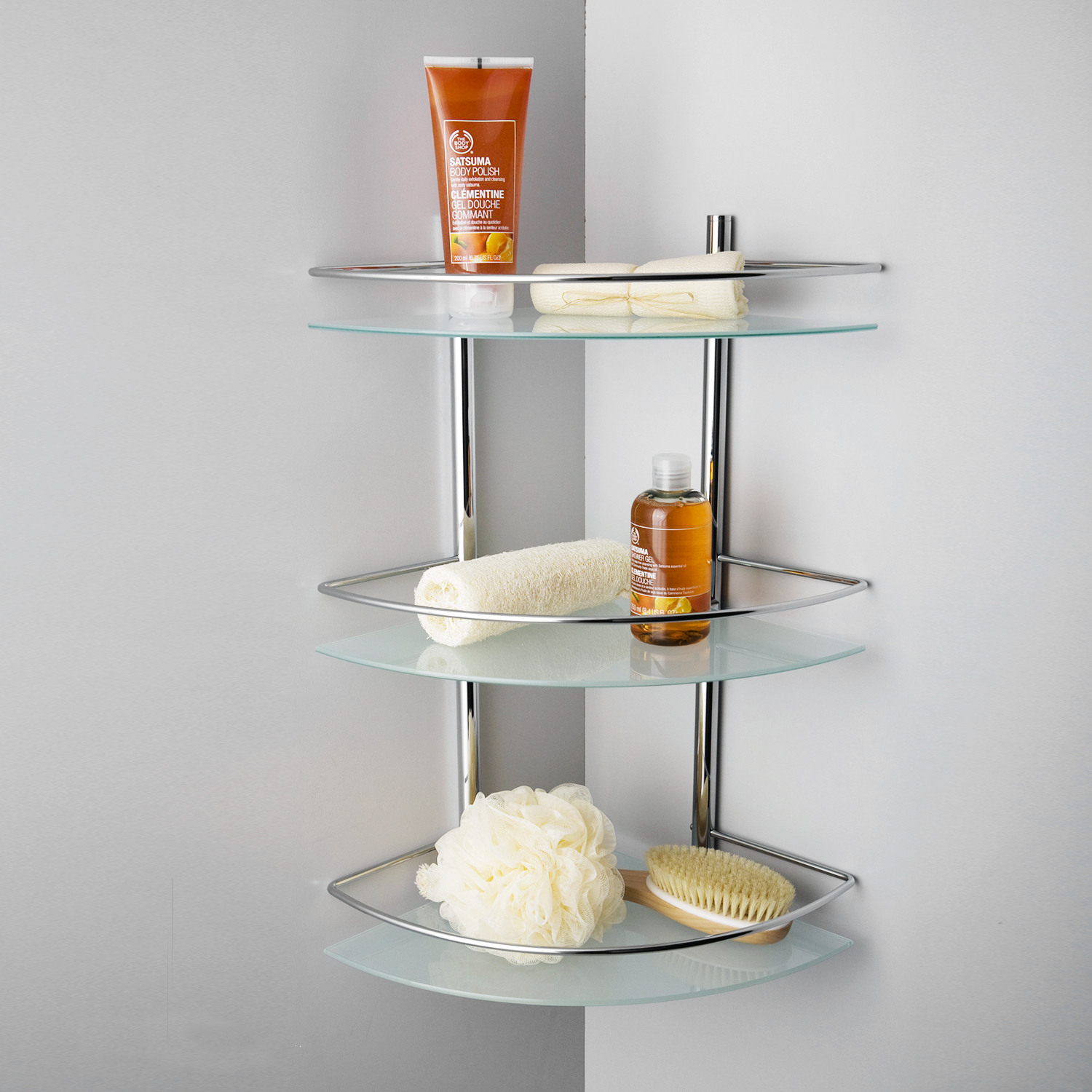 K-3133 Полка стеклянная тройная WasserKRAFT 